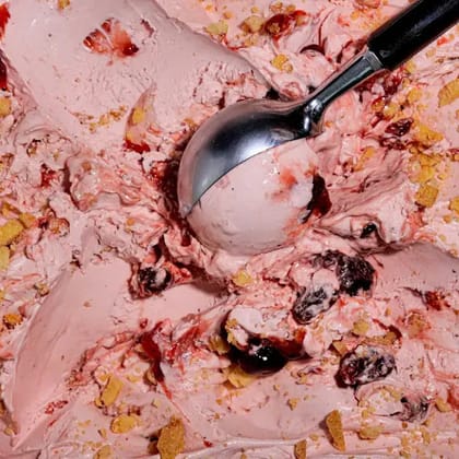 Strawberries & Cream Gelato