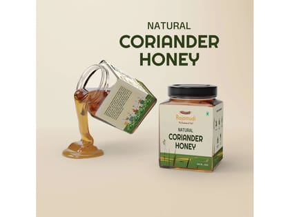 Rajamudi Organics Natural Coriander honey - 100 Gram