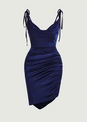 Blake Satin Dress-XXS
