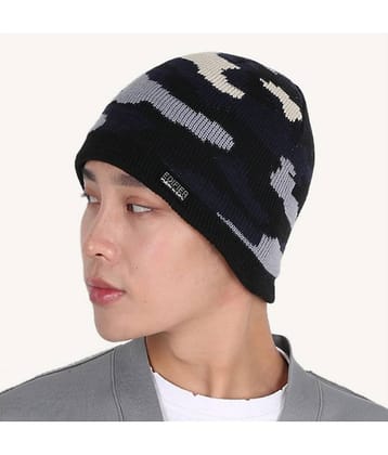 Edifier Woollen Winter Cap for Men & Women (Pack of 1)