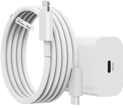 iPhone Charger Adapter 20W Lightning Cable Combo (MFi-Certified) Compatible with iPhone 14/14Plus/14Pro/14 Pro max13/13 Pro/13 Pro max/12/12 Pro/11/X/X iPhone Charger Adapter 20W Lightning Cable Combo (MFi-Certified) Compatible with iPhone 14/14Plus/14Pr