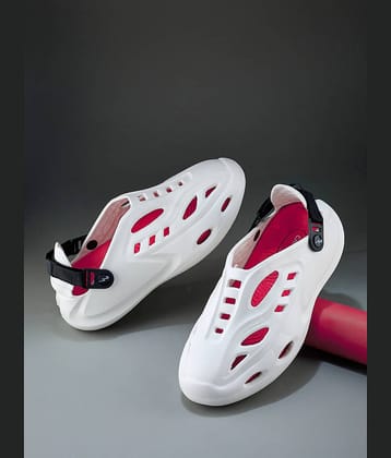 Campus - White Men's Clogs