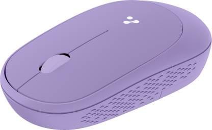 Ambrane Sliq Wireless Optical Mouse  (2.4GHz Wireless, Orchid Purple)