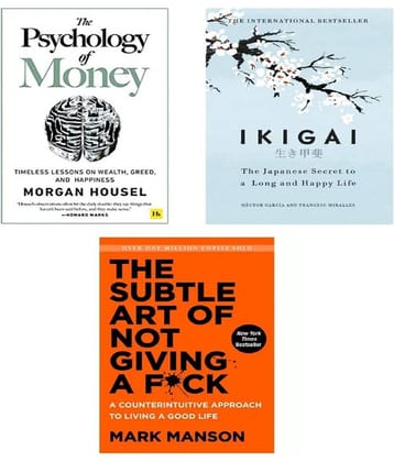 Psychology of money + Ikigai + The subtle art