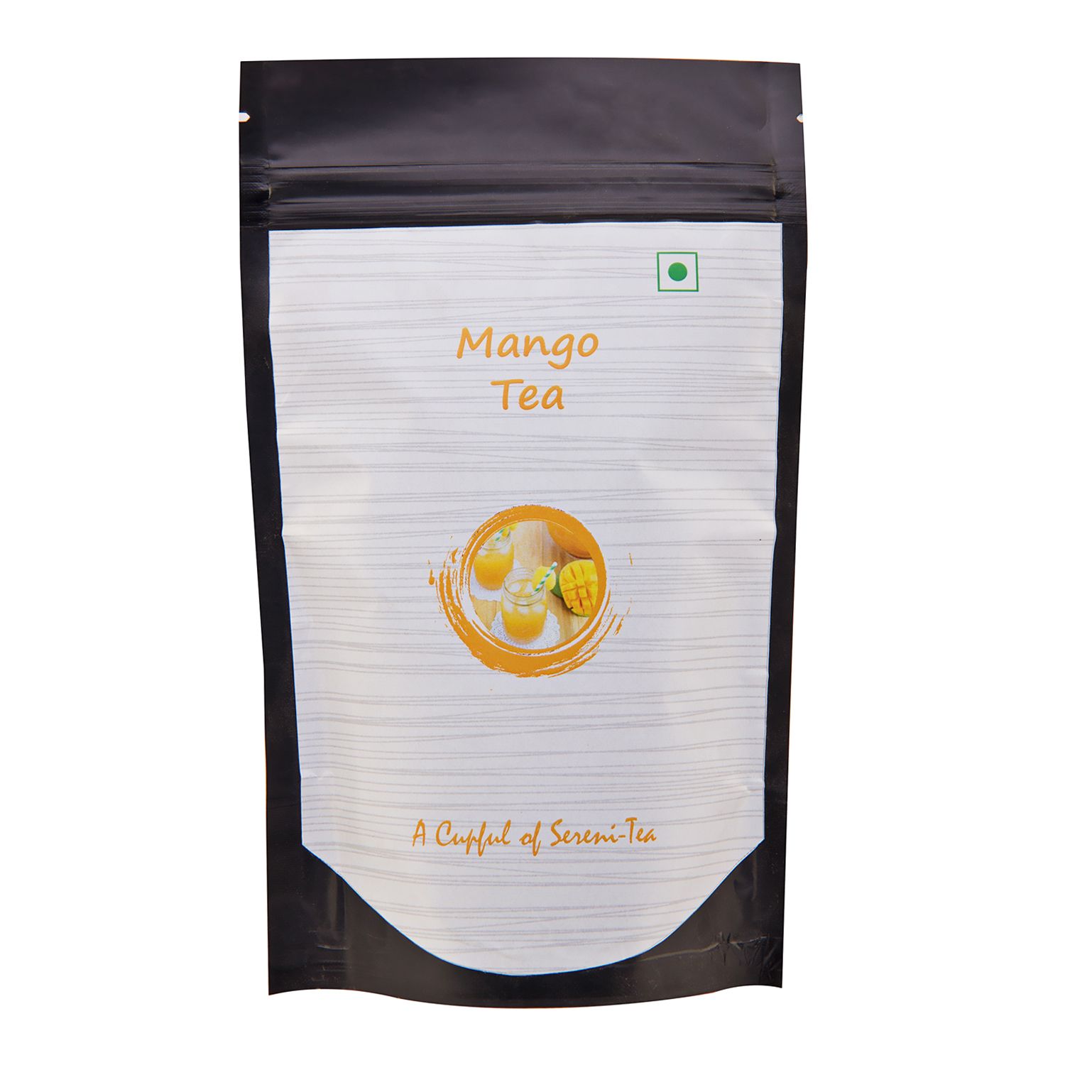 Camellia Twigs Mango Black Tea, 100 gm Pouch pack Of 2