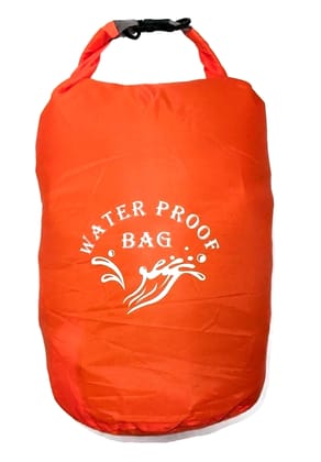 Waterproof Dry Sack Ultralight & Thin 20 Ltr: Keep Your Gear Dry and Protected During Water Sports, Camping, and Hiking Adventures (Colour - Orange) by Total Sporting And Fitness Solutions Pvt Ltd
