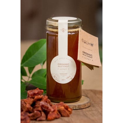 ORGANIC RAW HONEY (WILD APPLE LARGE) - 320 gm ORGANIC RAW HONEY (WILD APPLE LARGE) - 320 gm