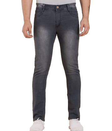 Sindon Regular Fit Dyed Men's Jeans - Black ( Pack of 1 )