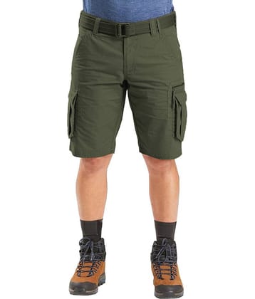 Reoutlook Black Cotton Blend Men's Cargos ( Pack of 1 )