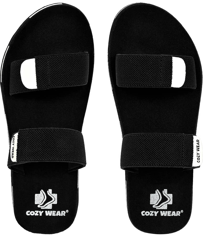 Cozy Wear Black Men's Daily Slipper