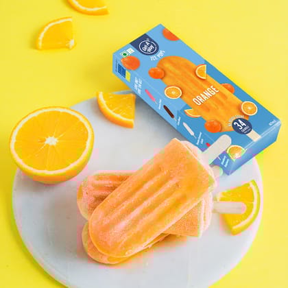 Orange Ice Pop