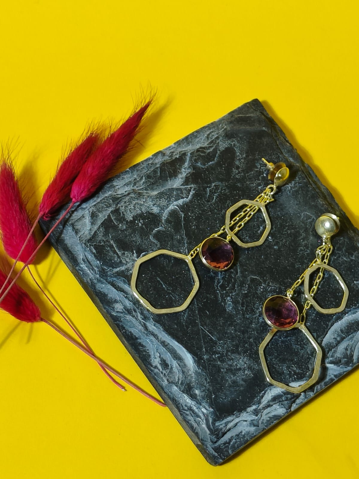 Earring 6.8cm*2.3cm