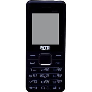MTR M100 (Dual Sim, 1.77 Inch, 3000 mAh Battery, Black)