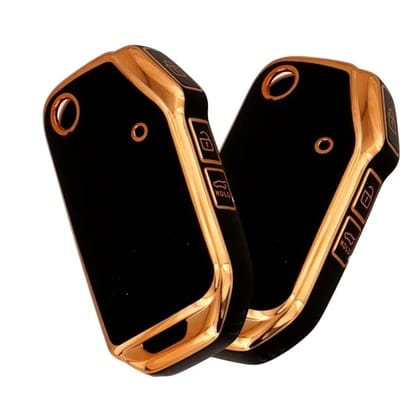 New Kia Seltos 2023 | Car Accessories | Protects and Personalizes Car Key with Cover, Pack of 1