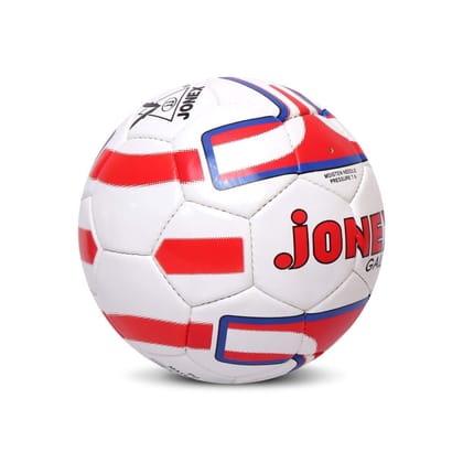 JJ Jonex Pu Jonex Galaxy Football Size 5, White