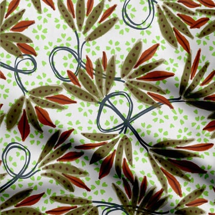 Tangled Branches-Cotton