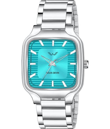 LOUIS DEVIN Silver Metal Analog Men's Watch