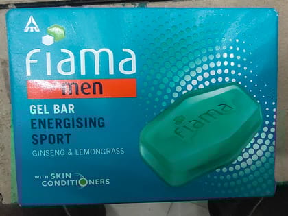 Fiama Gel Bathing Bar - Men, Energising Sport