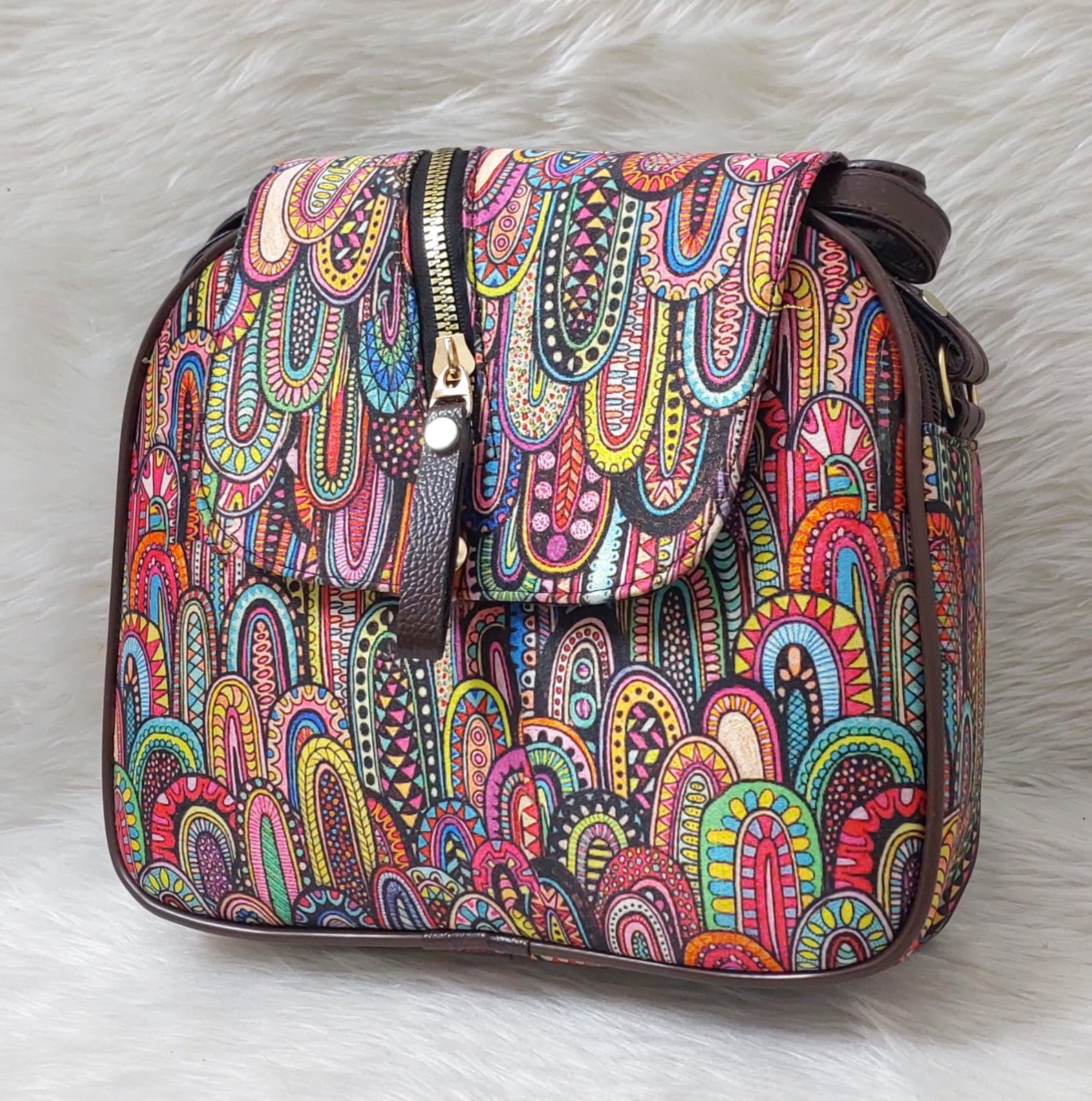 Women's Colorful Crossbody Sling Bag