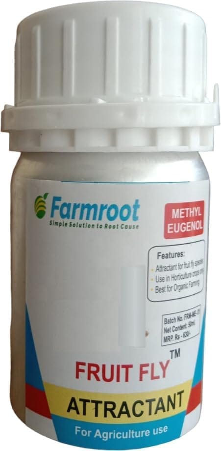 Farmroot Fruit Fly Trap Attractant (Methyl Eugenol) for Bactrocera Dorsalis (50 ml)