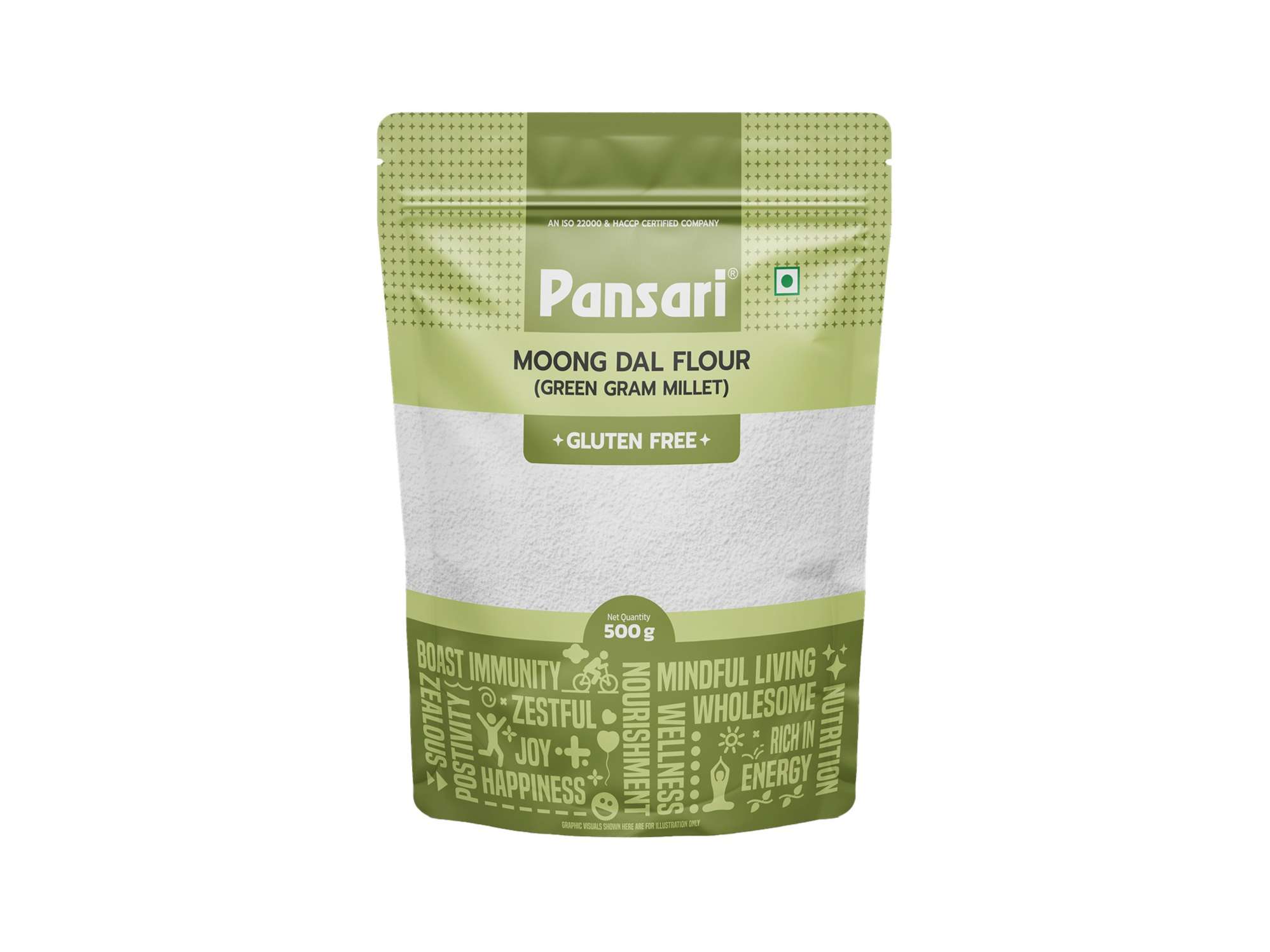 Pansari Moong Dal Atta / Green Gram Millet - 500gm