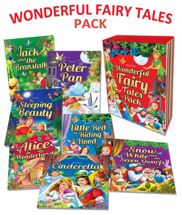 Wonderful Fairy Tales Books Pack - 10 Books Set |Story Books for Kids Age 3+ [Paperback] Dreamland Publications