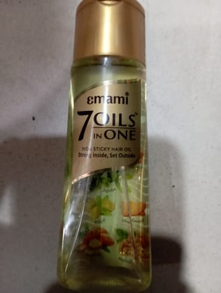 & mami Oils In one Non sticky hair oil Strong inside, set outside 