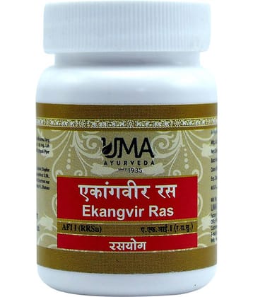UMA AYURVEDA Ekangvir Ras Tablet 80 no.s Pack Of 1