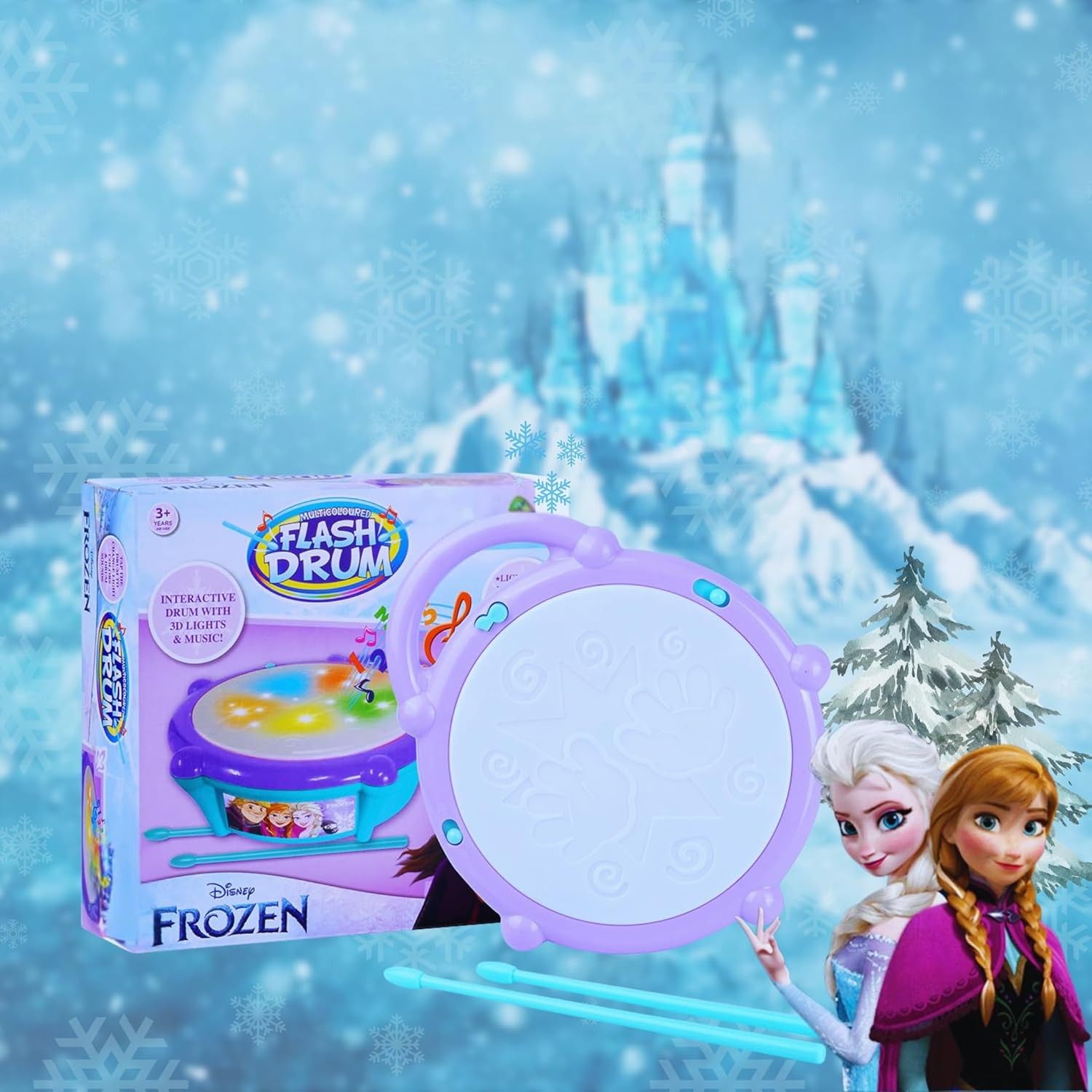 PlayMagic Flash Drum Frozen
