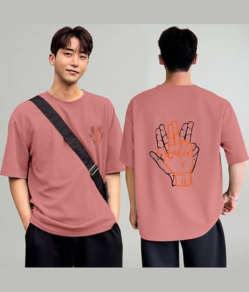 happy khajana Pack of 1 Polyester Oversized Fit Men's T-Shirt ( Teal )