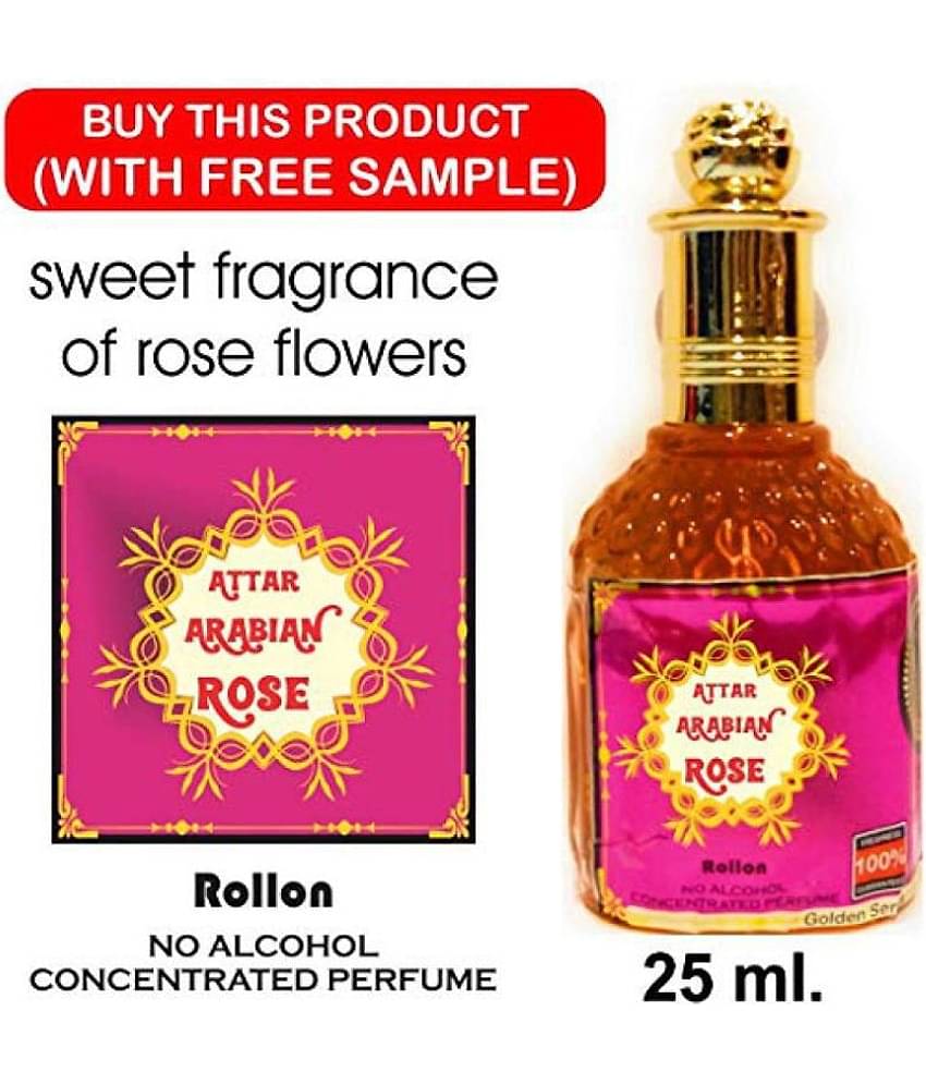 INDRA SUGANDH BHANDAR - Arabian Rose Attar For Men & Women 25ml Pack Of 1