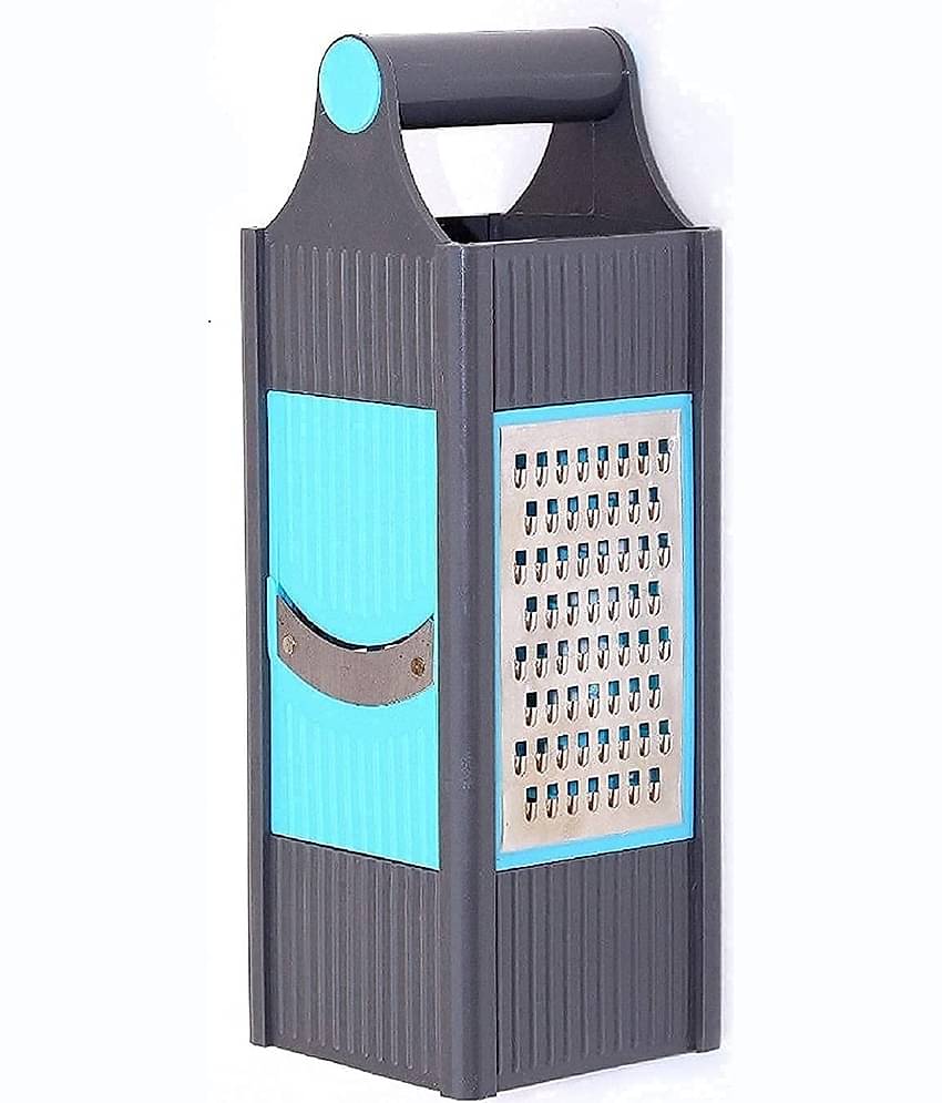 Analog Kitchenware Stainless Steel Vegetable Grater,Coconut Grater,Slicer ( Pack of 1 ) - Multicolor