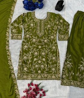 Party Wear Designer Top Plazzo And Dupatta Party Wear Designer Top Plazzo And Dupatta