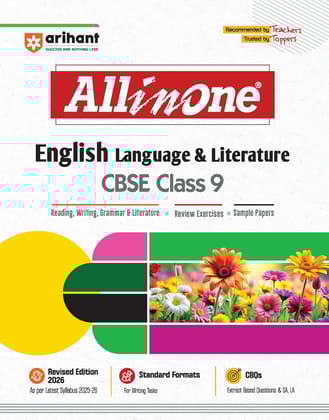 All in One English Language & Literature CBSE Class 9, Revised Edition 2026, with Review Exercises, Sample Papers [Paperback] [Oct 30, 2024] Arihant