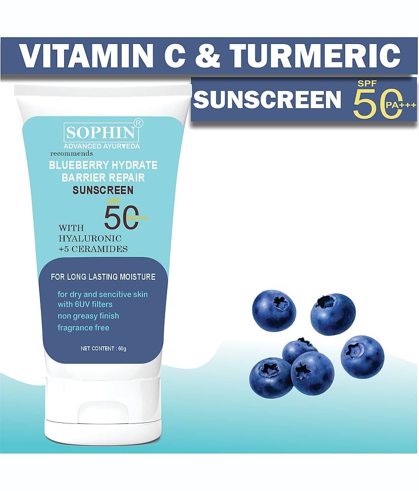 SOPHIN SPF 50 Sunscreen Cream For All Skin Type ( Pack of 1 )