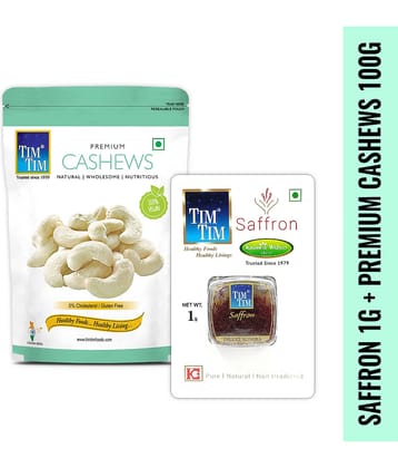 Saffron 1G + Premium Cashews 200G