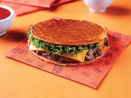 Mutton n Cheese Slims Burger x 2