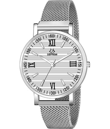 Septem Silver Metal Analog Men's Watch