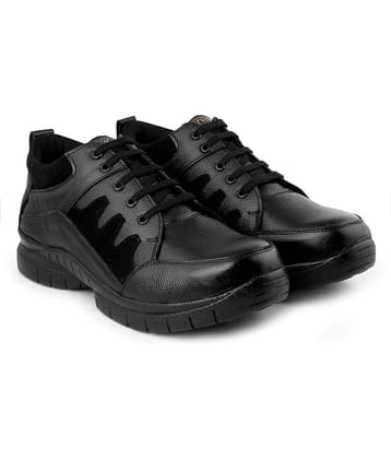 Enrich Field Mid Ankle Black Safety Shoes