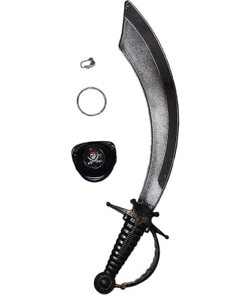 Pirate Toy Talwar For Boys & Girls, Pirate Costume Accessory, (Pack of 1)