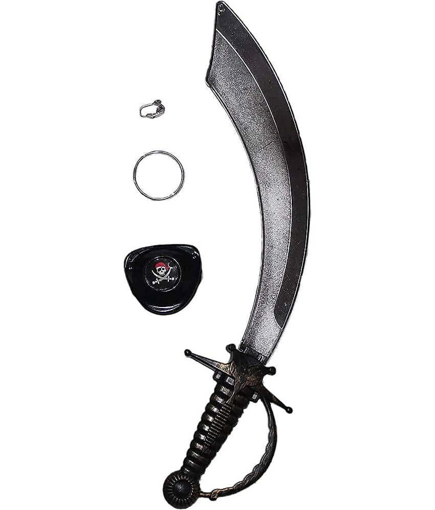 Pirate Toy Talwar For Boys & Girls, Pirate Costume Accessory, (Pack of 1)