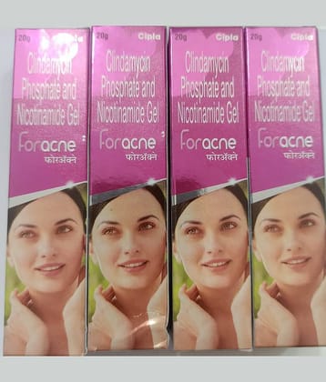FORACNE CREAM 20 GM ( PACK OF 4) Night Cream 80 gm Pack of 4