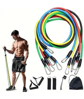 Fitness Scout Rubber Resistance Band + Wrist Support 7-10 kg