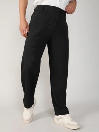 Textured Graph Check Trousers Textured Graph Check Trousers