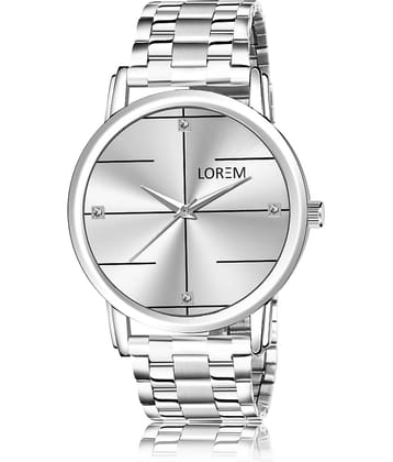 Lorem - Silver Metal Analog Men's Watch