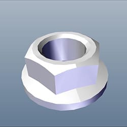 NUT FLANGE 14MM - XOOM 160| XOOM 160 BS6 - 94030ABR000S
