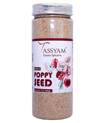 Tassyam - 200 gm POPPY SEEDS (Pack of 1)