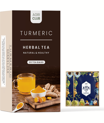 Agri Club Turmeric Herbal Tea 20 Tea Bags