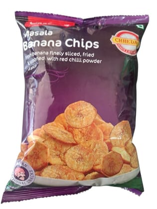 CHHEDA MASALA BANANA CHIPS 34GM