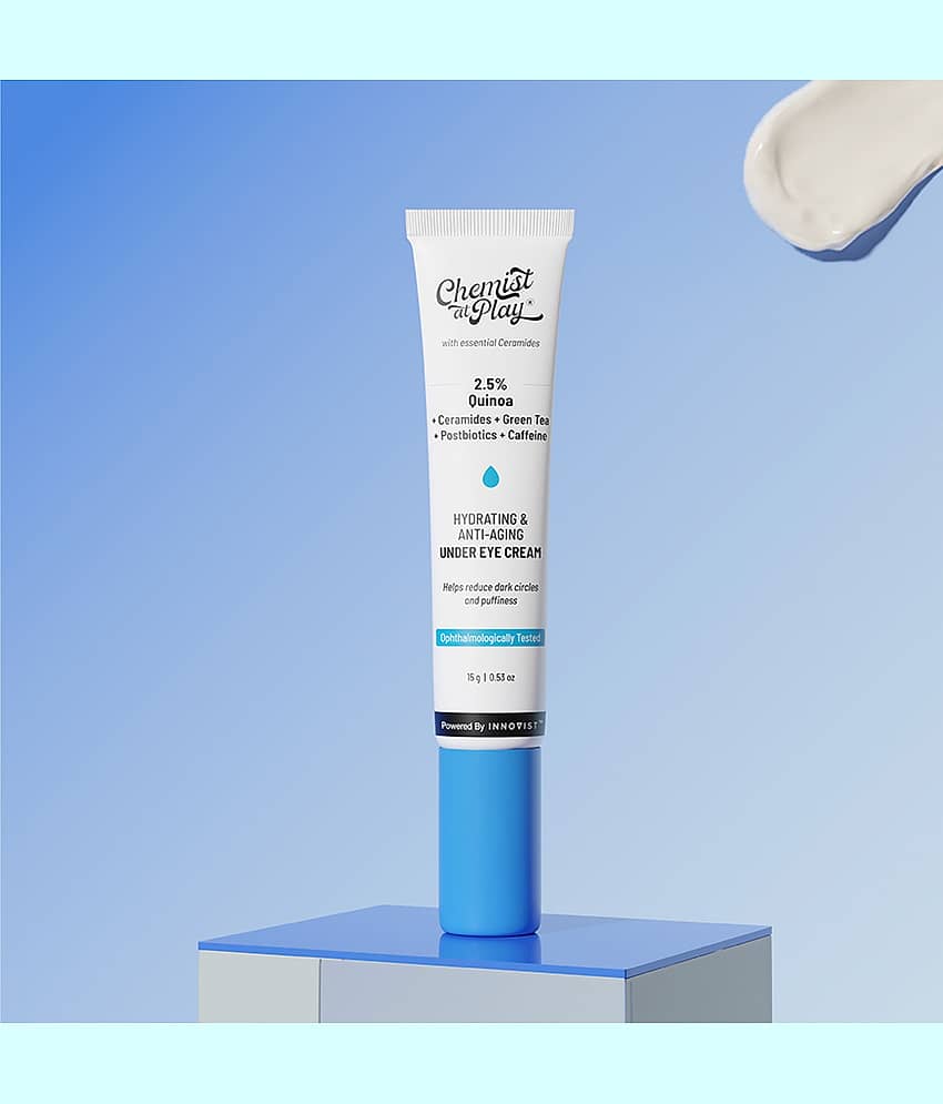 Chemist at Play Under Eye Cream with Quinoa Extract For Dark Circles, 15 g